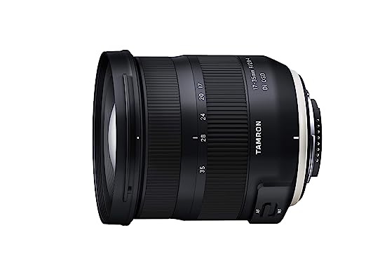 प्रयुक्त टैम्रॉन 17-35mm F/2.8-4 Di OSD Nikon डिजिटल SLR कैमरा ब्लैक