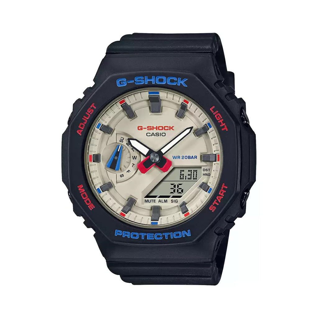 Casio G Shock Gma S2100Wt 1Adr G1186 Black Carbon Core Guard Women's Watch