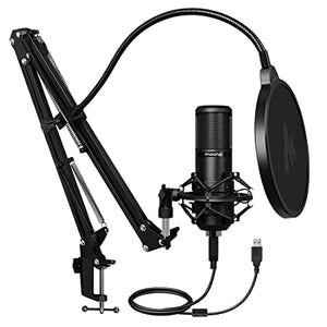 Open Box Unused Maono AU PM420 USB Podcast Condenser Microphone