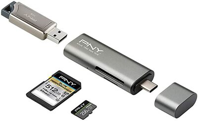 Pny USB 3.1 टाइप C रीडर एडाप्टर P CRMUS3A BX