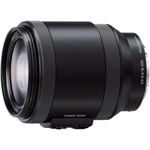 डीएसएलआर कैमरे के लिए Sony E PZ 18-200mm F3.5-6.3 OSS ज़ूम लेंस