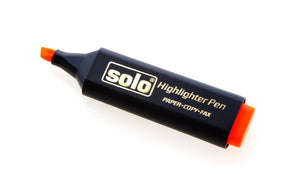 Solo HLF03 Highlighter Orange Pack of 50