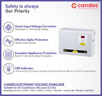 Load image into Gallery viewer, Candes Crystal Stabilizers for Inverter/ Split/ Window AC upto 2 Ton(130 V-285 V) Pack of 2
