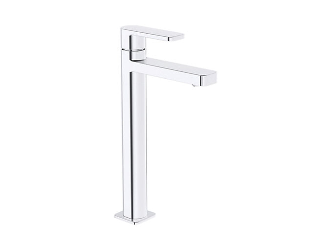 Kohler PARALLEL K-23483IN-4-CP Tall Pillar tap in polished chrome