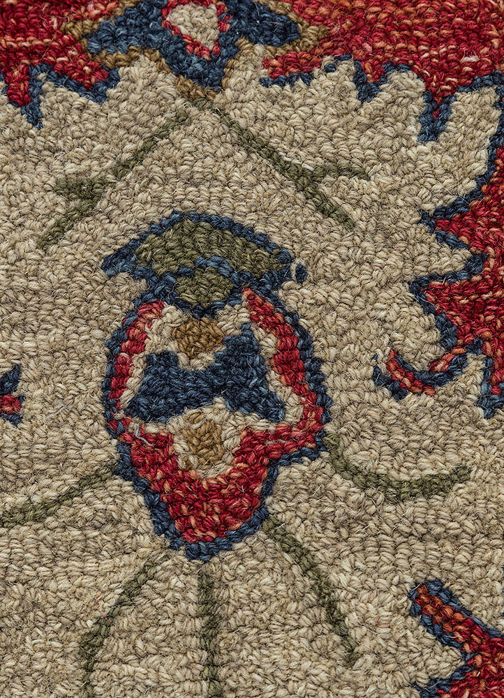 Jaipur Rugs Mythos Wool Material Hand Tufted Weaving 5x8 ft  Medieval Blue