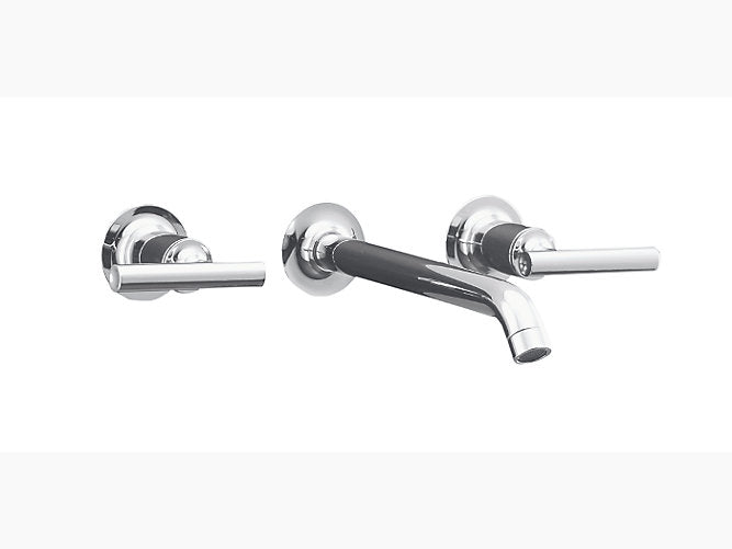 Kohler Purist Single Control Wall Mount Basin Faucet Trim in Polished Chrome 14415IN-4ND-CP