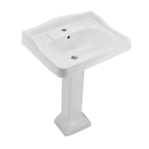 Jaquar Wall Hung Basin With Full Pedestal QPS-WHT-7803PM