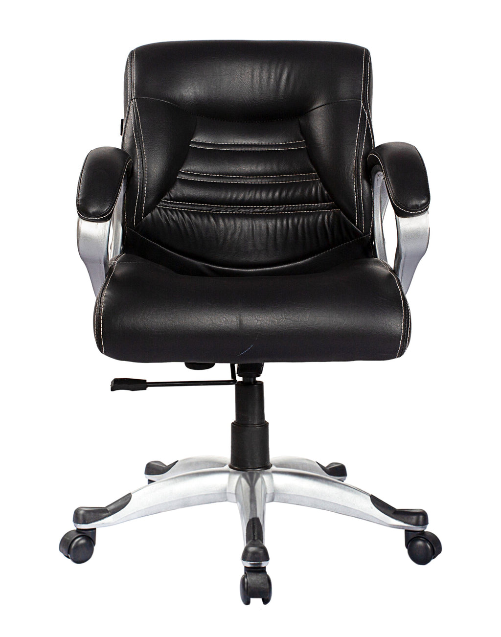 Detec™ Elegant Medium Back Executive Office Chair in Black