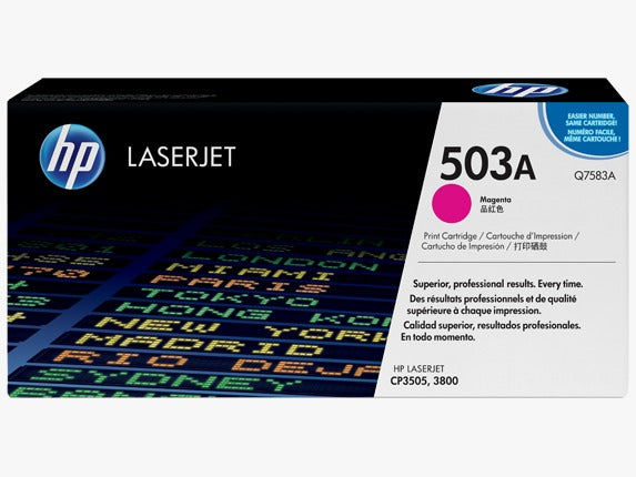 HP 503A Magenta Original LaserJet Toner Cartridge