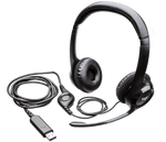 Load image into Gallery viewer, Logitech H390 USB Computer Headset With enhanced digital audio and in-line controls
