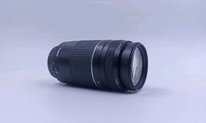 Used Canon EF 75 300mm f 4 5.6 III usm Lens