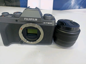 Used Fujifilm X T200 15 45 Kit D Silver