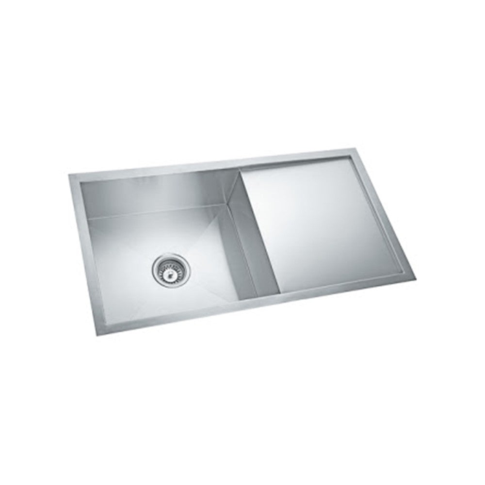 Parryware Kitchen Sinks Single Bowl Sink with Drain Board Undermount (C856599)