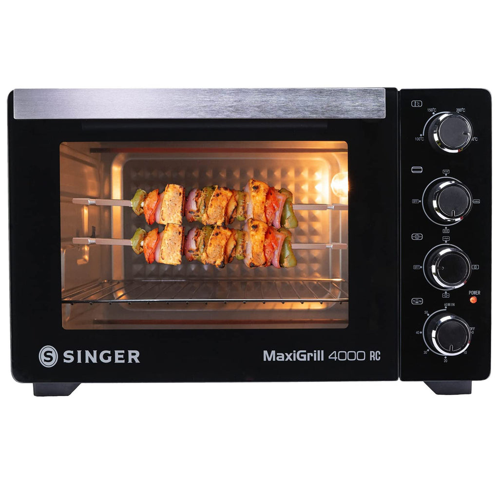 Singer Maxigrill Oven Toaster Grill 40 Litre OTG without Rotisserie 1600 Watts