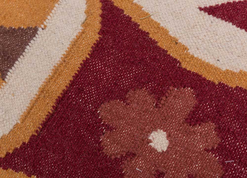 Jaipur Rugs Anatolia Red / White Color 5'3x7'6 ft