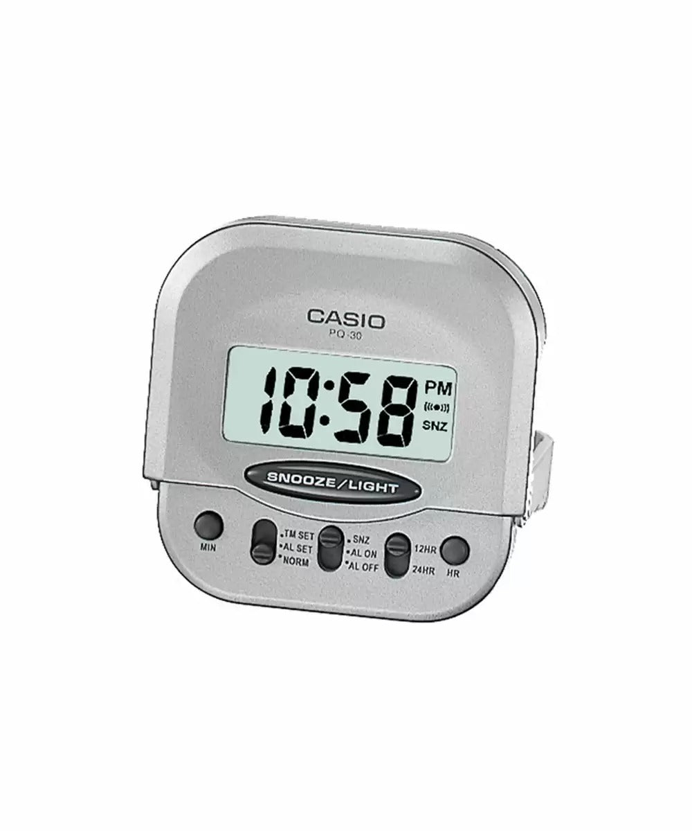 Casio PQ 30 8DF PL014 Digital Pocket Clock