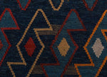 Load image into Gallery viewer, Jaipur Rugs Anatolia Flat Weaves Weaving 5x8 ft Rugs in Navy / Orange Color
