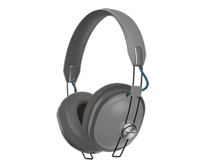 Panasonic Wireless Bluetooth Ear Headphone With Mic Grey Rp-htx80be