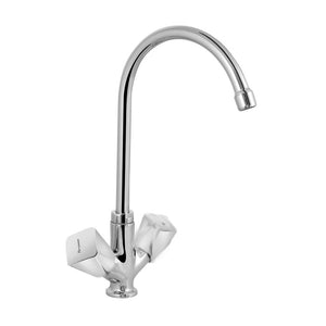 Parryware Dice Deck Mounted Sink Mixer with Two Knobs G4045A1