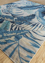 Load image into Gallery viewer, Jaipur Rugs Pansy Wool Material Hand Knotted Weaving 8x10 ft Ink Blue
