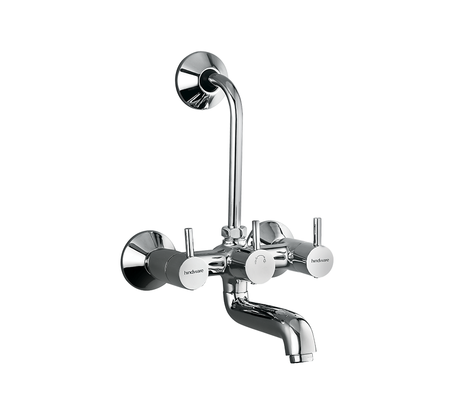 Hindware Flora Wall Mixer With Provision For Overhead Shower (F280018)