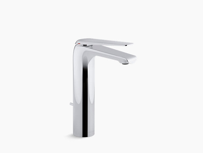 Kohler Avid  Single Control Tall Lavatory Faucet With Drain In Polished Chrome 97347IN-4-CP