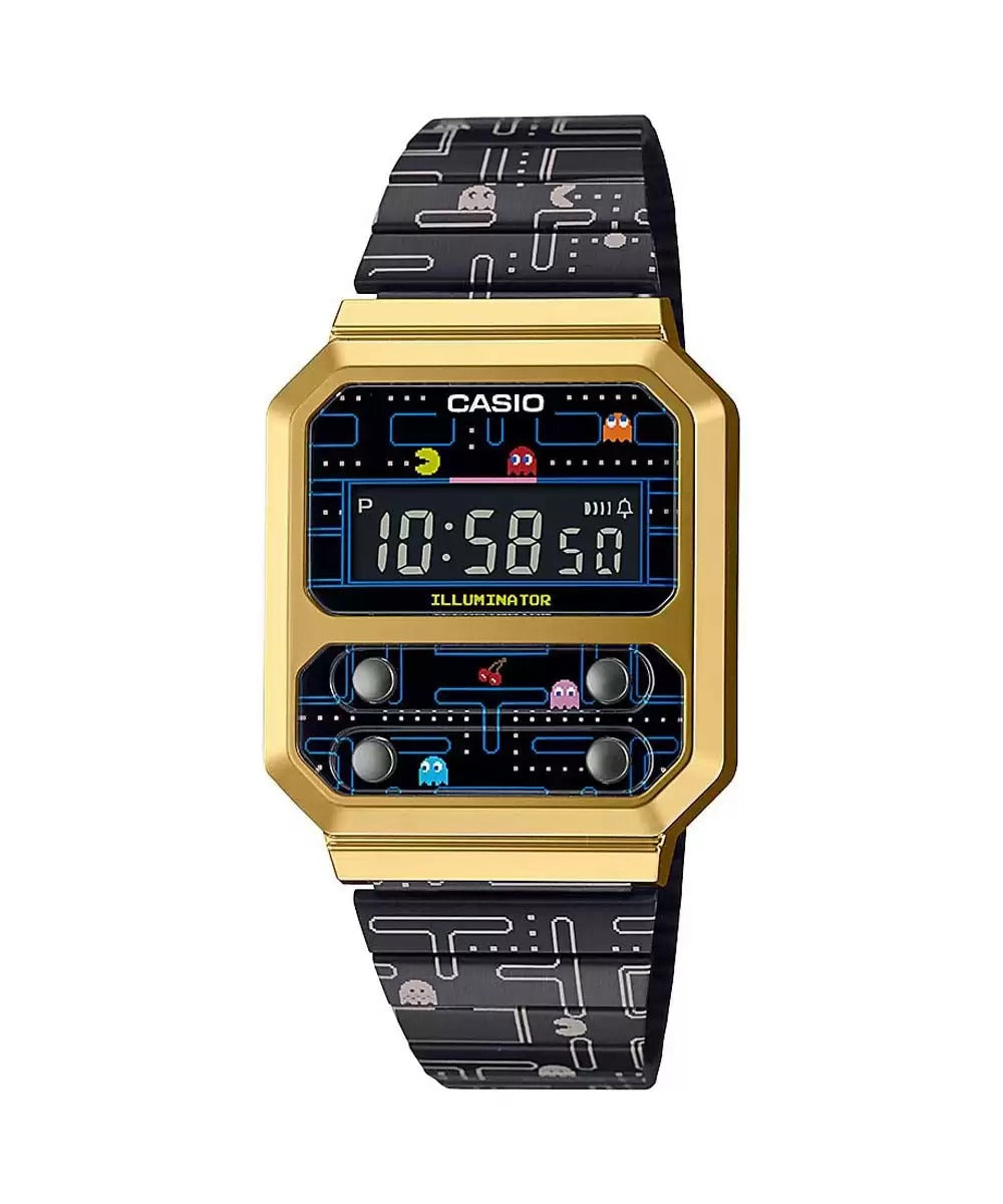 Casio Vintage Collection A100WEPC 1BDR D242 Pacman Limited Edition Unisex Watch