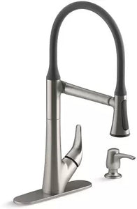 Kohler 77764in-sd-vs Arise Articulating Flexible Pull Down Kitchen Faucet