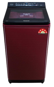 Panasonic 7.5 Kg 5 Star Fully-automatic Top Loading Washing Machine Na-f75ah9rrb Wine Red