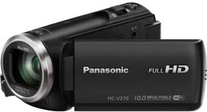 प्रयुक्त पैनासोनिक HC-V270 ज़ूम 90x वीडियो कैमरा कैमकॉर्डर कैमरा ब्लैक