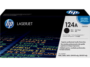 HP 124A Black Original LaserJet Toner Cartridge