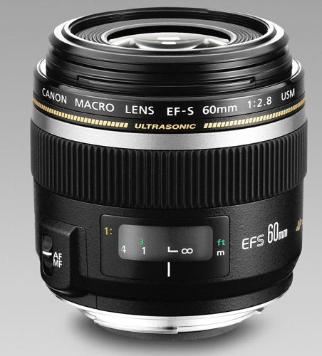 Canon EF-S 60mm f/2.8 Macro USM Fixed Lens