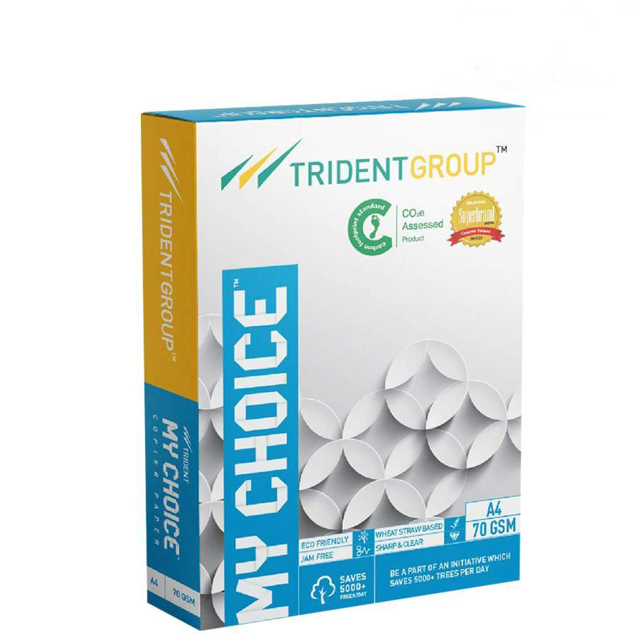 Trident My Choice Copier Printer Paper A4 Size 70GSM Pack of 2