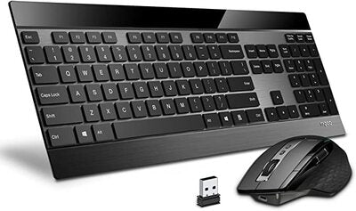 RAPOO 9900M Multi Device Bluetooth Wireless Keyboard And Laser Mouse