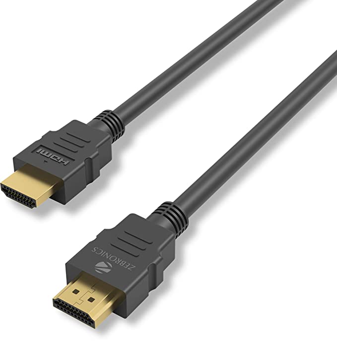 Open Box Unused Zebronics Zeb-HAA1520 1.5 Meter HDMI Cable Supports 3D 4K ARC Pack of 10
