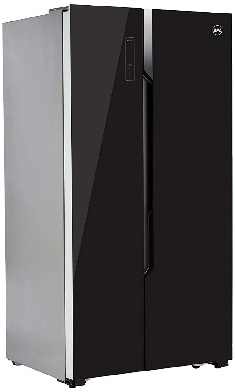 BPL 690 L Frost Free Side-by-Side Refrigerator R690S2 Black