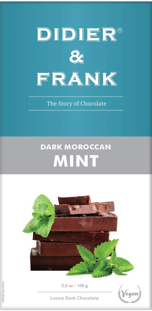 डिडिएर और फ्रैंक मिंट डार्क चॉकलेट, 100 ग्राम