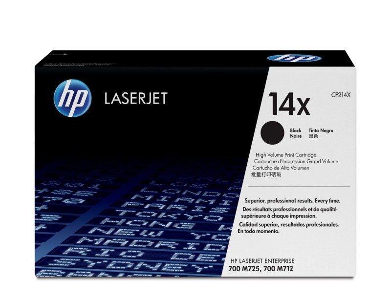 HP 14X Black Contract Laserjet Toner Cartridge