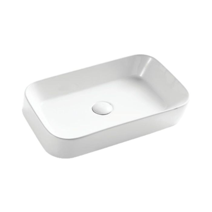 Parryware Table Top Rectangle Shaped White Basin Area Luxury C898Z