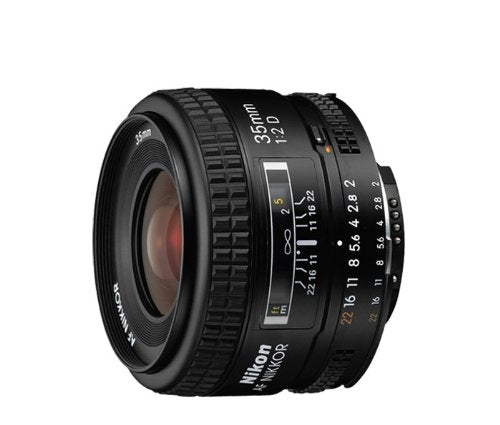 Nikon AF Nikkor 35mm F/2D Prime Lens for Nikon DSLR Camera