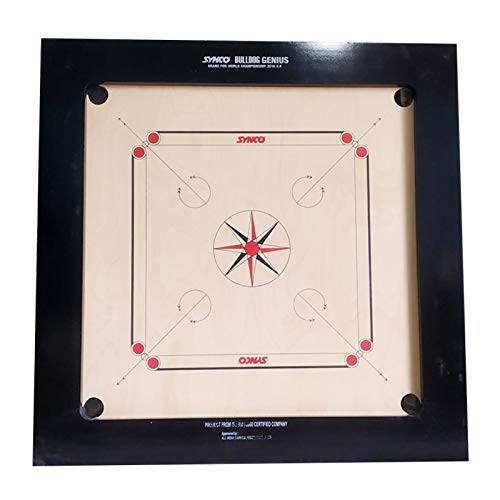 Detec™ Synco Bull Dog Genius Carrom Board