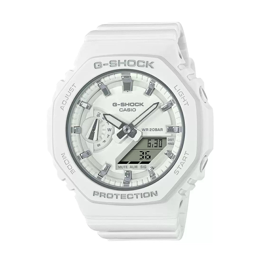 Casio G Shock Gma S2100 7Adr G1110 White Carbon Core Guard Women's Watch