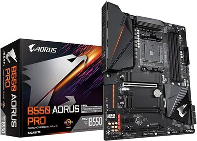 गीगाबाइट B550 ऑरस प्रो AM4 AMD B550 गेमिंग मदरबोर्ड