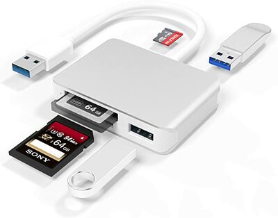 USB 3.0 XQD Card Reader SD HC XC TF Card Reader