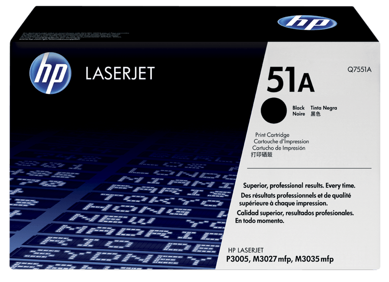 HP 51A Black Original LaserJet Toner Cartridge