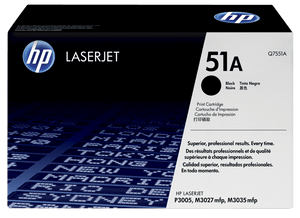 HP 51A Black Original LaserJet Toner Cartridge