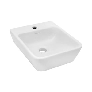 Parryware Wall Mounted Rectangle Shaped White Basin Area Verve Nano C0433