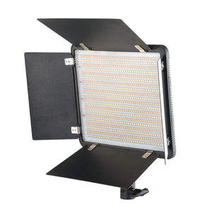 Simpex LED-800 with Barndoor – Professional LED Panel for Videography