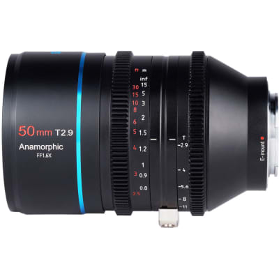 Sirui 50mm T2.9 Full Frame 1.6x Anamorphic Lens Sony E