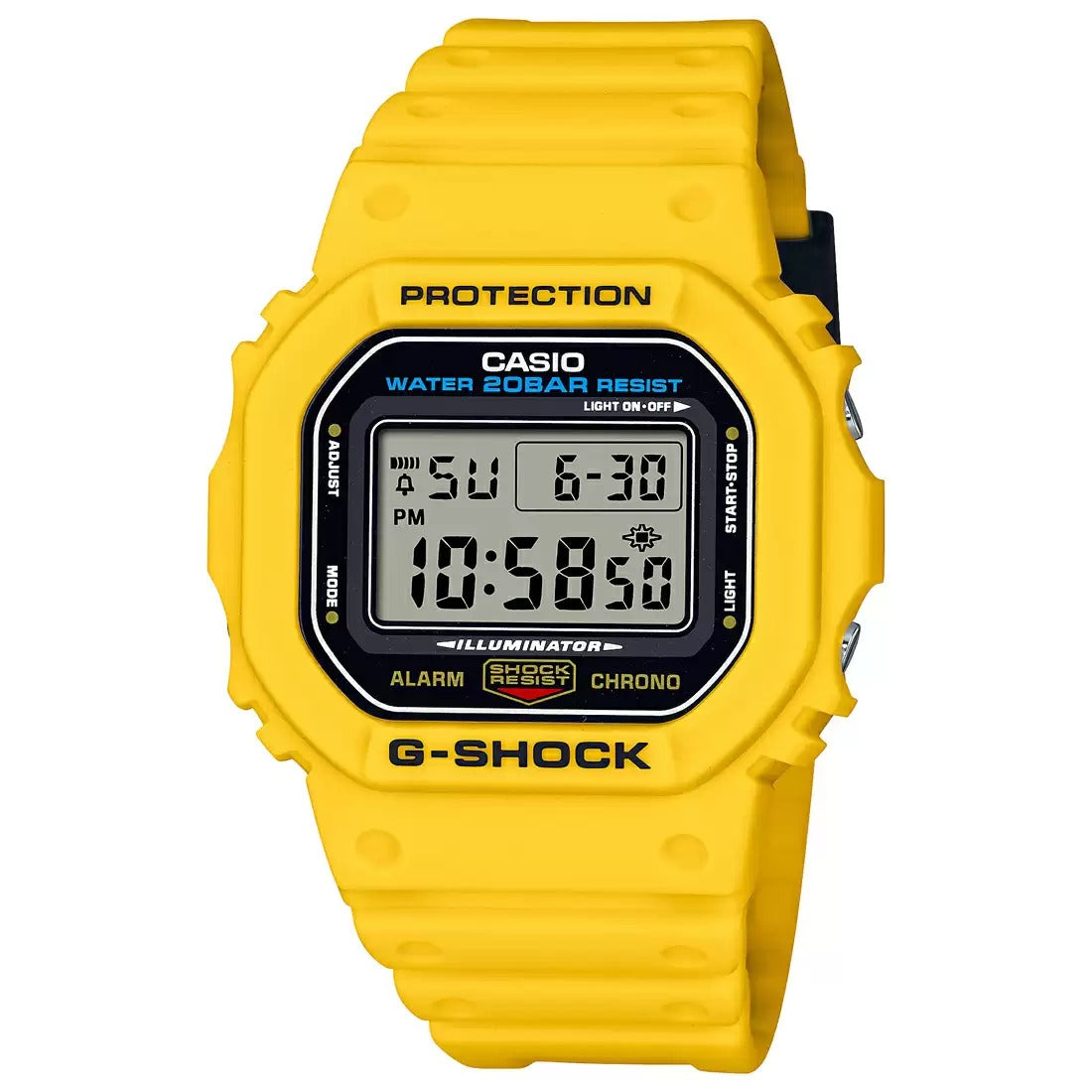 Casio G Shock Dwe 5600r 9dr G1184 Yellow Origin